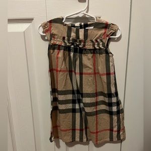 Toddler girl Burberry Dress with bloomers